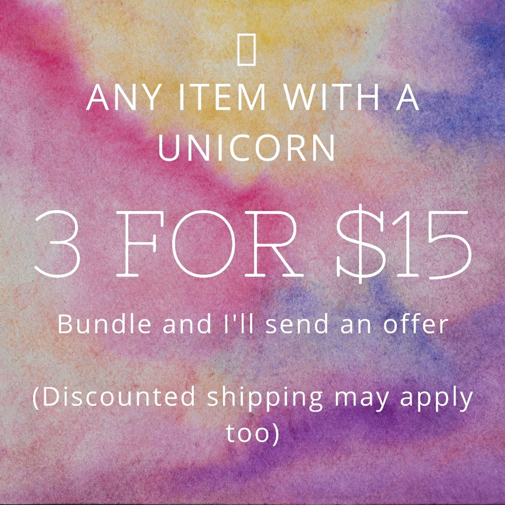3 items for $15